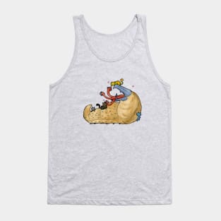 Graboids love Kittens Tank Top